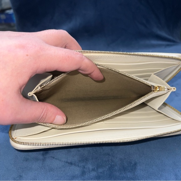 Celine Logo Leather Colorblock Long Wallet - Picture 5 of 12